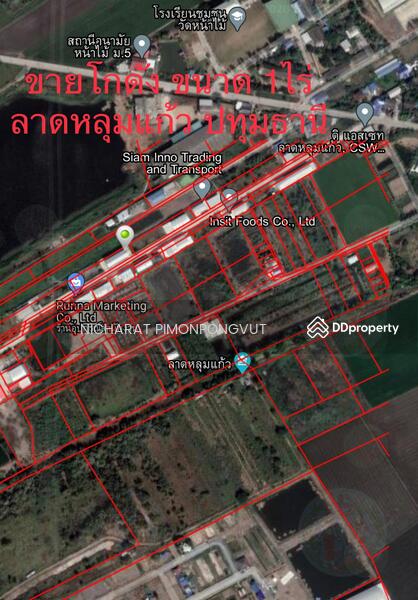 โกดังโรงงาน มือสอง ขนาด 1 ไร่ลาดหลุมแก้ว ปทุมธานี, ปทุมธานี, ถนน บางบัวทอง - สุพรรณบุรี, หน้าไม้, ลาดหลุมแก้ว, ปทุมธานี, 400 ตร.ม., โกดัง-โรงงาน ขาย, โดย NICHARAT PIMONPONGVUT, 8475959 - DDproperty.com