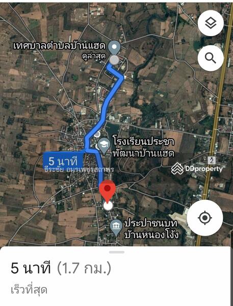 บ้านพร้อมที่ดิน ในหมู่บ้านหนองโง้ง บ้านแฮด, Khon Kaen, Ban Haet, Ban Haet, Khon Kaen, 1 Bedroom, 200 sqm, Single Detached House For Sale, by ธีระชัย อมรเพชรสถาพร, 8522961 - DDproperty.com