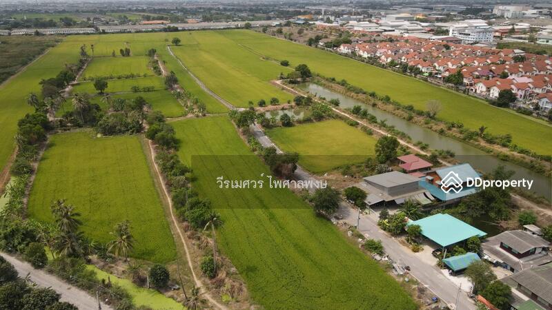 ขายที่ดิน บางบัวทอง ตำแหน่งใกล้ Central Westgate (ใกล้ดูโฮมบางบัวทอง เพียง 1 Km.) 16 ไร่