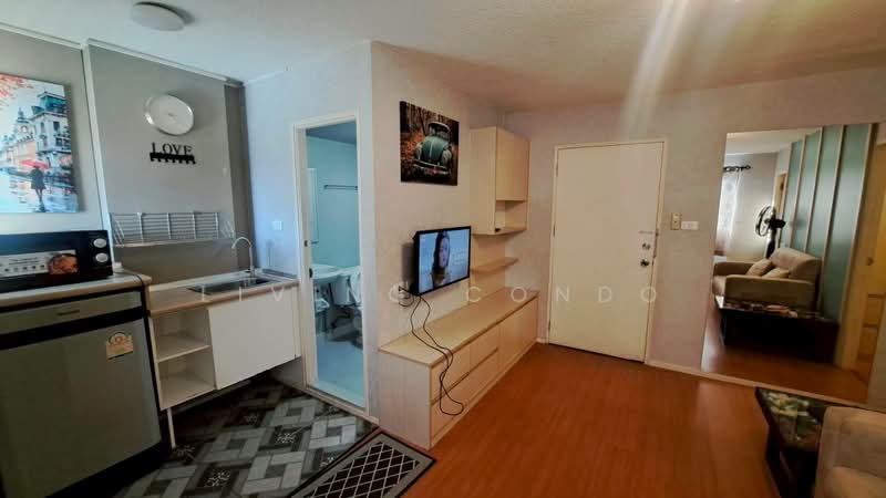 Lumpini Condo Town Romklao-Suvarnabhumi, Bangkok, Rom Klao Road 1, Khlong Sam Prawet, Lat Krabang, Bangkok, 2 Bedrooms, 44 sqm, Condo For Rent, by Living Condo, 8623908 - DDproperty.com