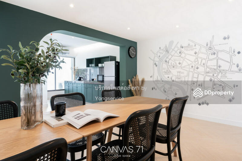 For Rent - Serviced Office with Furniture, near BTS Ekkamai, Cleaning Services, Spacious and Airy Room, Bangkok
