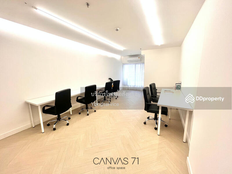 For Rent - Serviced Office with Furniture, near BTS Ekkamai, Cleaning Services, Spacious and Airy Room, Bangkok
