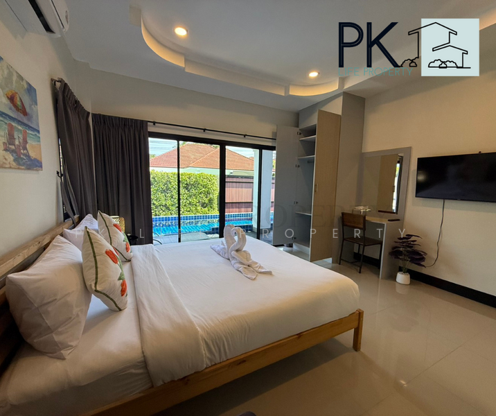 2R0264 Pool villa for rent 3 bedroom 2 bathroom 75,000/month at cherngtalay have fully furnished, Phuket, Choeng Thale, Thalang, Phuket, 3 Bedrooms, 150 sqm, Single Detached House For Rent, by PK LIFE Property, 8665658 - DDproperty.com
