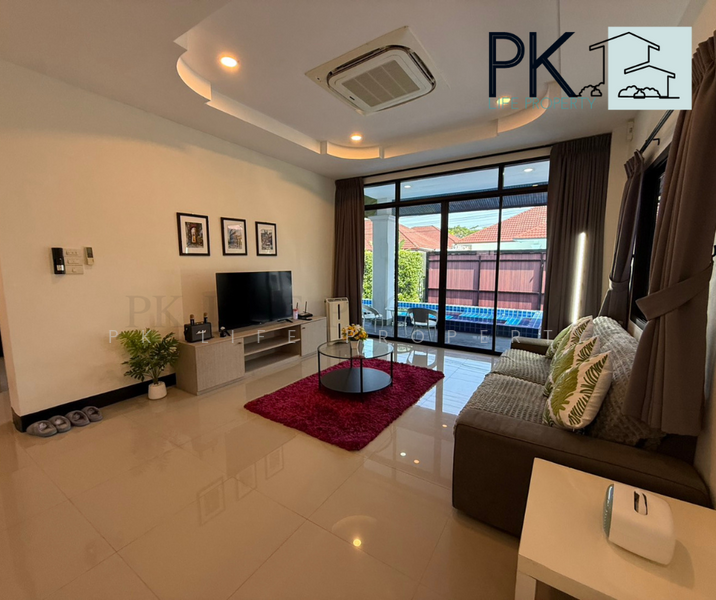 2R0264 Pool villa for rent 3 bedroom 2 bathroom 75,000/month at cherngtalay have fully furnished, ภูเก็ต, เชิงทะเล, ถลาง, ภูเก็ต, 150 ตร.ม., บ้านเดี่ยว ให้เช่า, โดย PK LIFE Property, 8665658 - DDproperty.com