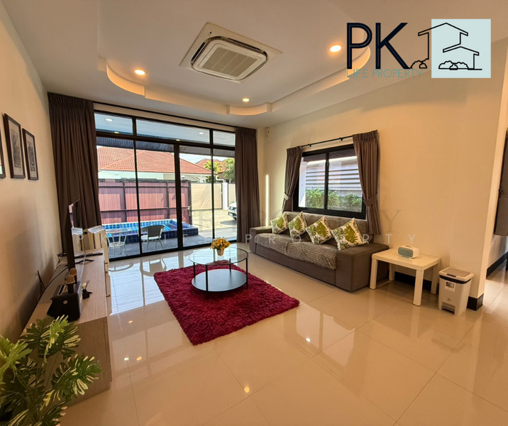 2R0264 Pool villa for rent 3 bedroom 2 bathroom 80,000/month at cherngtalay have fully furnished, Phuket, Choeng Thale, Thalang, Phuket, 3 Bedrooms, 150 sqm, Single Detached House For Rent, by PK LIFE Property, 8665658 - DDproperty.com
