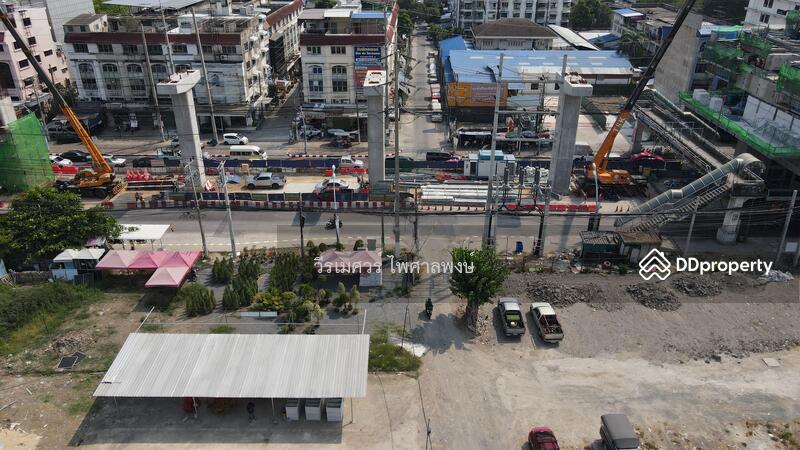 ขายที่ดิน (ติด BTS สำโรง 2 สาย) เนื้อที่ 16-3-14.6 ไร่ เหมาะสร้างคอนโด ##โครงการแนวสูง 