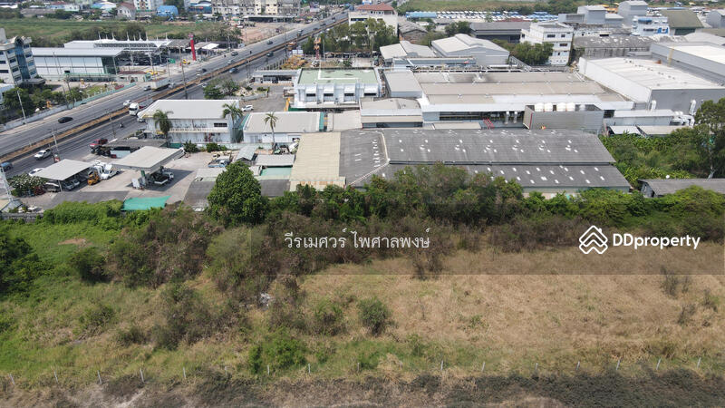 ขายถูก ที่ดินติดถนนกิ่งแก้ว (เหมาะสร้างสำนักงาน +คลังสินค้า +Shopping Mall) เนื้อที่ 11-3-61 ไร่