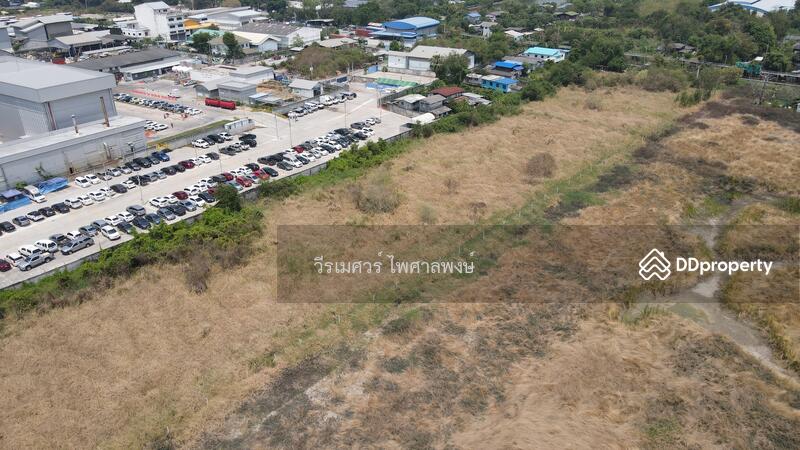 ขายถูก ที่ดินติดถนนกิ่งแก้ว (เหมาะสร้างสำนักงาน +คลังสินค้า +Shopping Mall) เนื้อที่ 11-3-61 ไร่