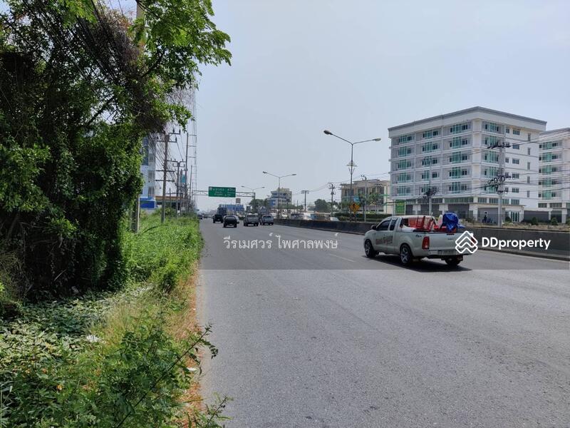 ขายถูก ที่ดินติดถนนกิ่งแก้ว (เหมาะสร้างสำนักงาน +คลังสินค้า +Shopping Mall) เนื้อที่ 11-3-61 ไร่