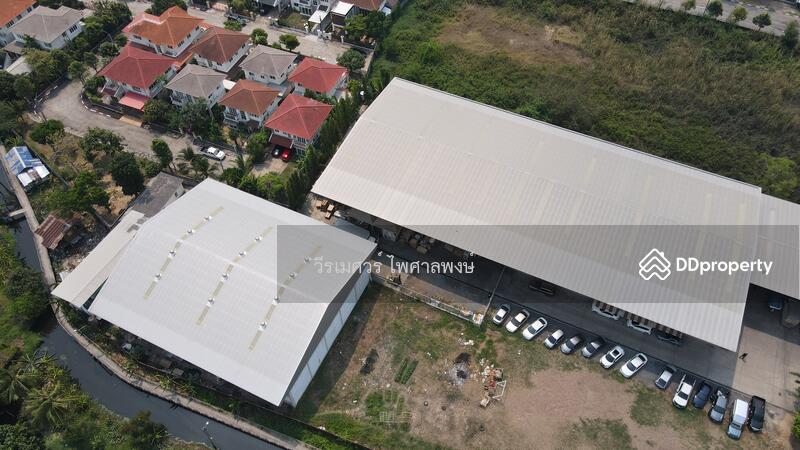 ขายที่ดิน ราชพฤกษ์ #พร้อมโรงงาน+สำนักงานขนาดใหญ่  (ติดถนนราชพฤกษ์ กว้าง 12 เลน) 10-3-1 ไร่ 