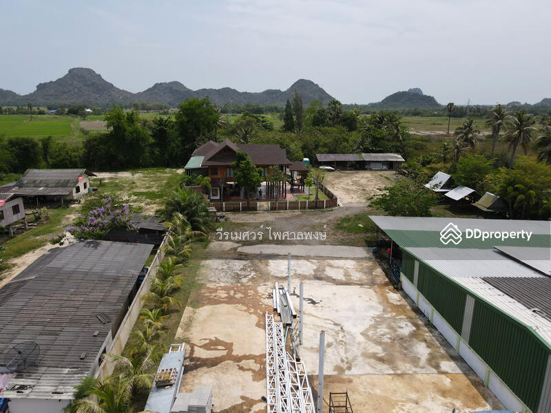 ขายที่ดิน ใกล้หาดชะอำ จ.เพชรบุรี # ติดถนนเพชรเกษม กว้าง 6 เลน (เหมาะทำร้านอาหาร) 3-2-44 ไร่