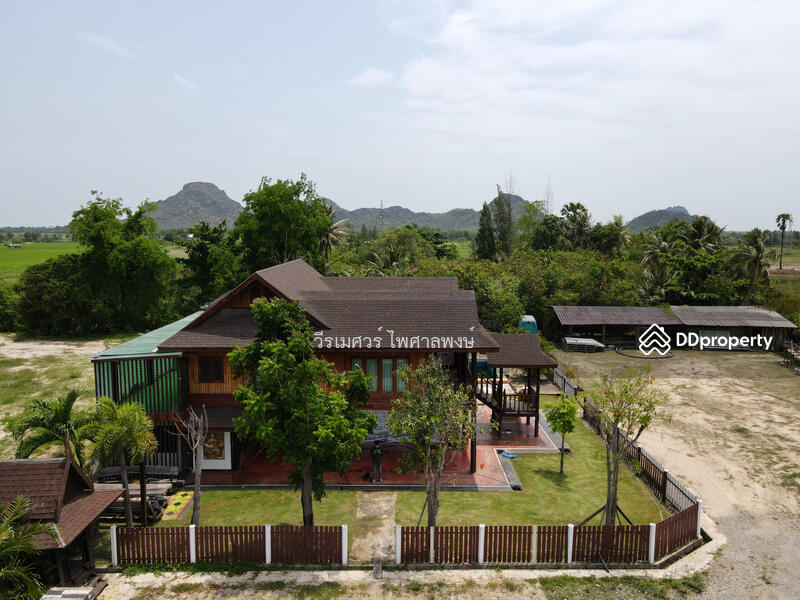 ขายที่ดิน ใกล้หาดชะอำ จ.เพชรบุรี # ติดถนนเพชรเกษม กว้าง 6 เลน (เหมาะทำร้านอาหาร) 3-2-44 ไร่