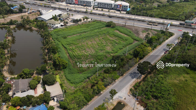 ขายที่ดิน ต.ขุนแก้ว จ.นครปฐม # ติดถนนบรมราชชนนี กว้าง 10 เลน (เหมาะทำการค้า) 8-3-24 ไร่