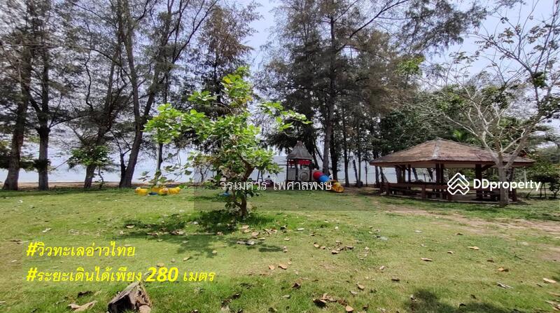ขายที่ดิน อำเภอทับสะแก ประจวบคีรีขันธ์ (ใกล้ทะเลใส 280 m.) 3-2-9 ไร่ เหมาะสร้างบ้านพักตากอากาศ