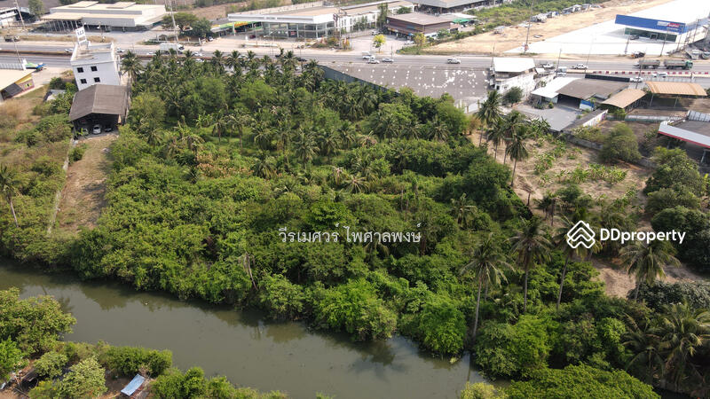 ขายที่ดิน ต.ธรรมศาลา อ.เมืองนครปฐม # ติดถนนเพชรเกษม กว้าง 8 เลน (เหมาะทำการค้า) 5-3-67 ไร่