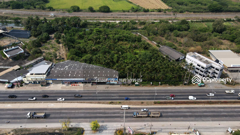 ขายที่ดิน ต.ธรรมศาลา อ.เมืองนครปฐม # ติดถนนเพชรเกษม กว้าง 8 เลน (เหมาะทำการค้า) 5-3-67 ไร่