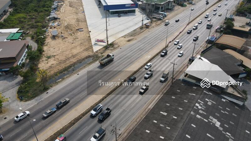 ขายที่ดิน ต.ธรรมศาลา อ.เมืองนครปฐม # ติดถนนเพชรเกษม กว้าง 8 เลน (เหมาะทำการค้า) 5-3-67 ไร่