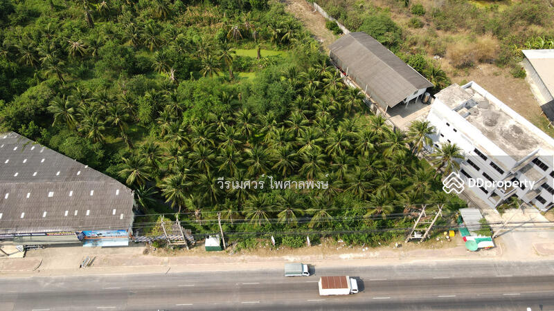 ขายที่ดิน ต.ธรรมศาลา อ.เมืองนครปฐม # ติดถนนเพชรเกษม กว้าง 8 เลน (เหมาะทำการค้า) 5-3-67 ไร่