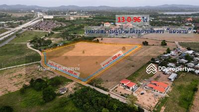 ขาย - ขาย ที่ดิน ใกล้หาดพัทยา #เลียบถนน Motorway อ.บางละมุง จ.ชลบุรี เนื้อที่ 13 ไร่ เหมาะทำบ้านจัดสรร, ชลบุรี