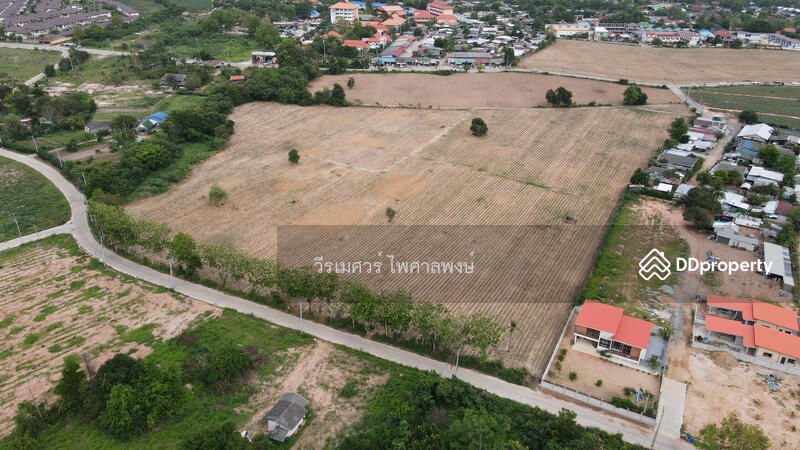ขายที่ดิน ใกล้หาดพัทยา #เลียบถนน Motorway อ.บางละมุง จ.ชลบุรี (เหมาะสร้างหมู่บ้านจัดสรร) 13-0-96 ไร่