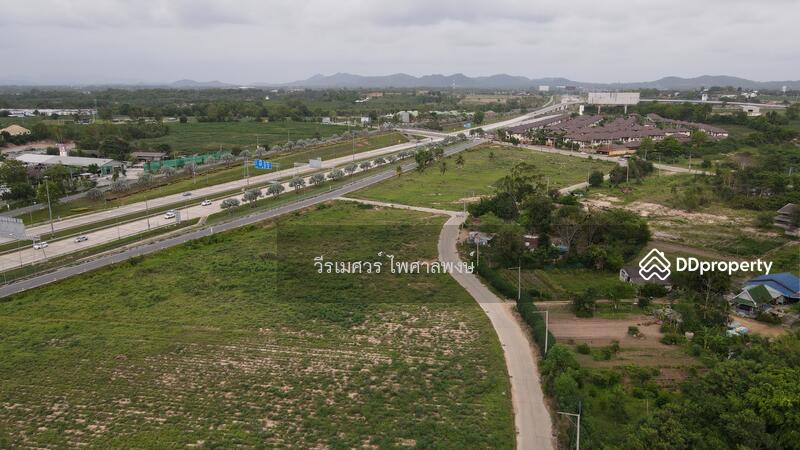 ขายที่ดิน ใกล้หาดพัทยา #เลียบถนน Motorway อ.บางละมุง จ.ชลบุรี (เหมาะสร้างหมู่บ้านจัดสรร) 13-0-96 ไร่