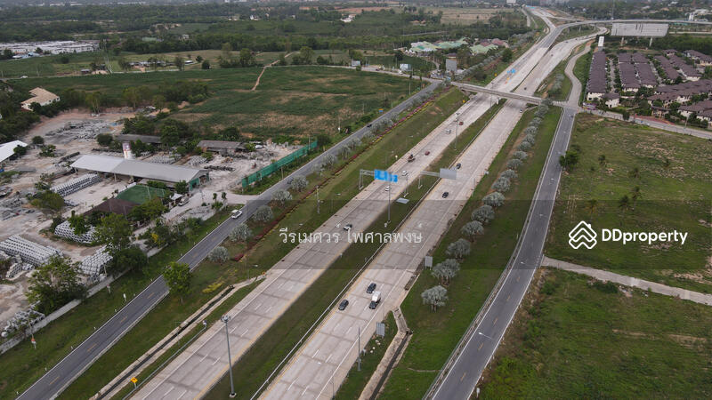 ขายที่ดิน ใกล้หาดพัทยา #เลียบถนน Motorway อ.บางละมุง จ.ชลบุรี (เหมาะสร้างหมู่บ้านจัดสรร) 13-0-96 ไร่