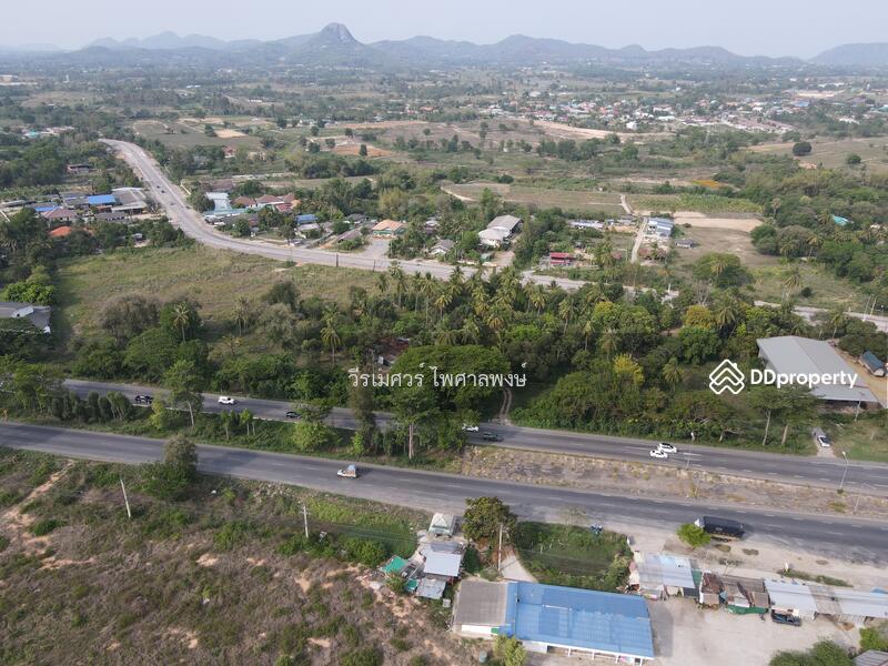 ขายที่ดิน อำเภอปรานบุรี ประจวบคีรีขันธ์ ( ติดถนนเพชรเกษม กว้าง 6 เลน ) 5-3-0 ไร่ 