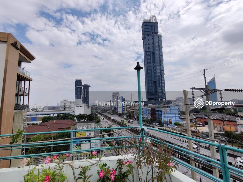 ขายถูก อาคารพาณิชย์ พระราม 3 # 4.5 ชั้น (หน้ากว้าง—ติดถนน 14 m.) บนเนื้อที่ 187 ตร.ว.