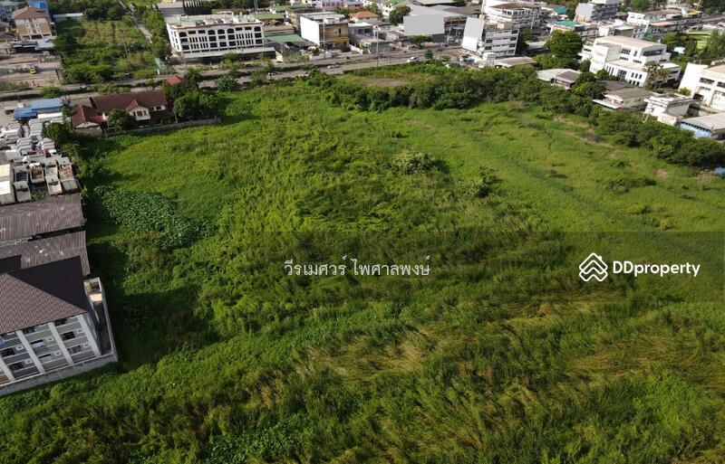 ขายถูก ที่ดินอ่อนนุช—ติดถนนอ่อนนุช กว้าง 6 เลน (เหมาะสร้าง บ้าน + สำนักงาน + ปั้มน้ำมัน) 6-0-49 ไร่ 