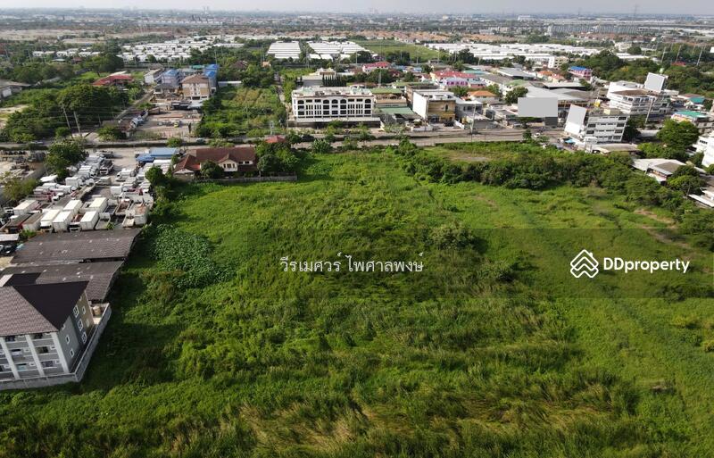 ขายถูก ที่ดินอ่อนนุช—ติดถนนอ่อนนุช กว้าง 6 เลน (เหมาะสร้าง บ้าน + สำนักงาน + ปั้มน้ำมัน) 6-0-49 ไร่ 
