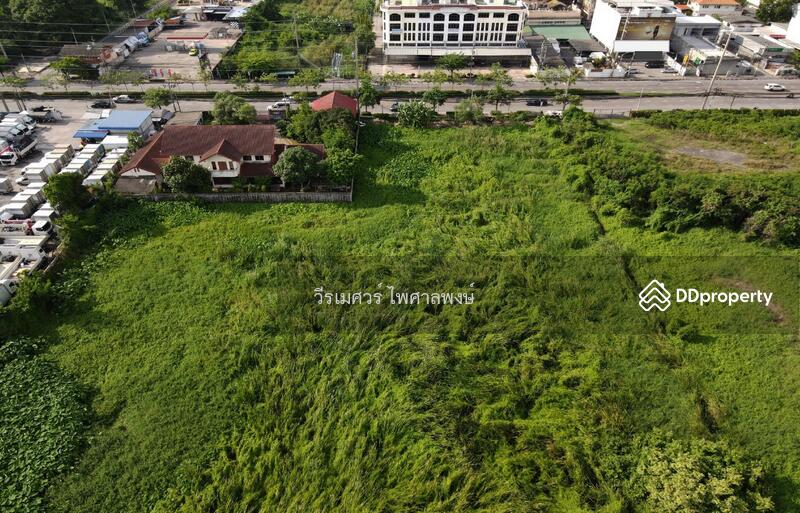 ขายถูก ที่ดินอ่อนนุช—ติดถนนอ่อนนุช กว้าง 6 เลน (เหมาะสร้าง บ้าน + สำนักงาน + ปั้มน้ำมัน) 6-0-49 ไร่ 