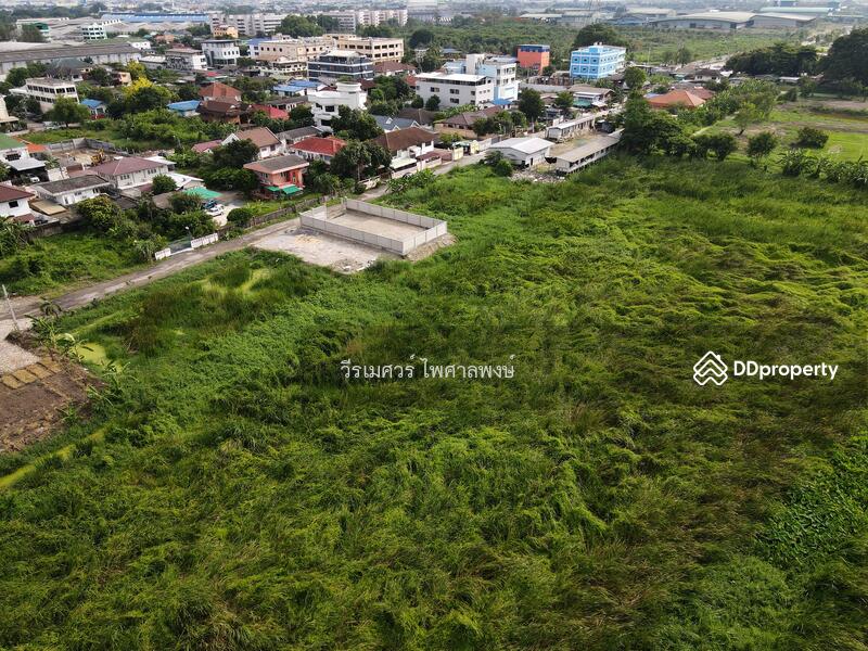 ขายถูก ที่ดินแปลงใหญ่—ติดถนนอ่อนนุช กว้าง 6 เลน (เหมาะสร้าง สำนักงาน+โครงการจัดสรร) 29-0-54 ไร่