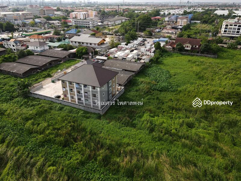 ขายถูก ที่ดินแปลงใหญ่—ติดถนนอ่อนนุช กว้าง 6 เลน (เหมาะสร้าง สำนักงาน+โครงการจัดสรร) 29-0-54 ไร่