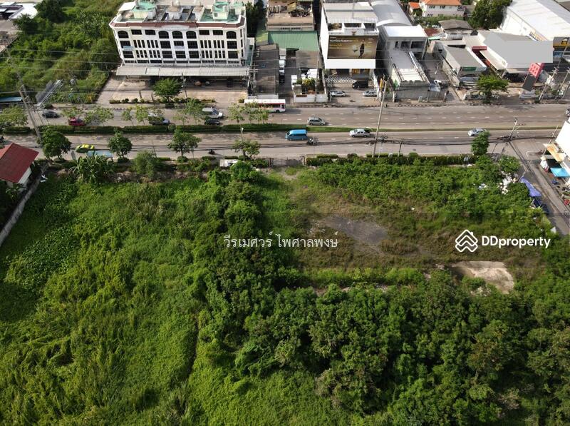 ขายถูก ที่ดินแปลงใหญ่—ติดถนนอ่อนนุช กว้าง 6 เลน (เหมาะสร้าง สำนักงาน+โครงการจัดสรร) 29-0-54 ไร่