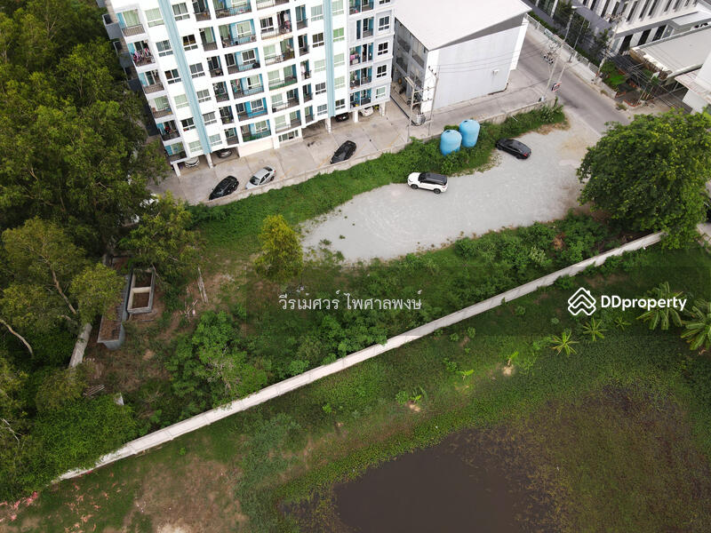 ขายถูก ที่ดินใกล้หาดบางแสน จ.ชลบุรี (เหมาะสร้าง คอนโด อพาร์ทเม้นท์) 388 ตร.ว. ถนนกว้าง 8 m.