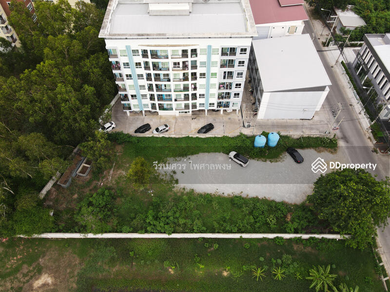 ขายถูก ที่ดินใกล้หาดบางแสน จ.ชลบุรี (เหมาะสร้าง คอนโด อพาร์ทเม้นท์) 388 ตร.ว. ถนนกว้าง 8 m.