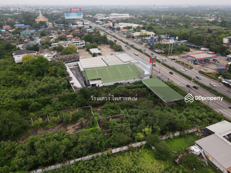 ขายที่ดิน ต.ธรรมศาลา อ.เมืองนครปฐม—ติดถนนเพชรเกษม (แหล่งสร้าง Showroom อ.เมืองนครปฐม) 9-1-38 ไร่