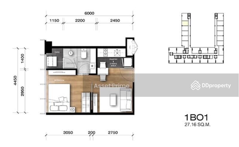 Wish Signature Midtown Siam, Bangkok, 512 Phetchaburi Road, Thanon Phetchaburi, Ratchathewi, Bangkok, 1 Bedroom, 27 sqm, Condo For Sale, by Asset Prime, 8824346 - DDproperty.com