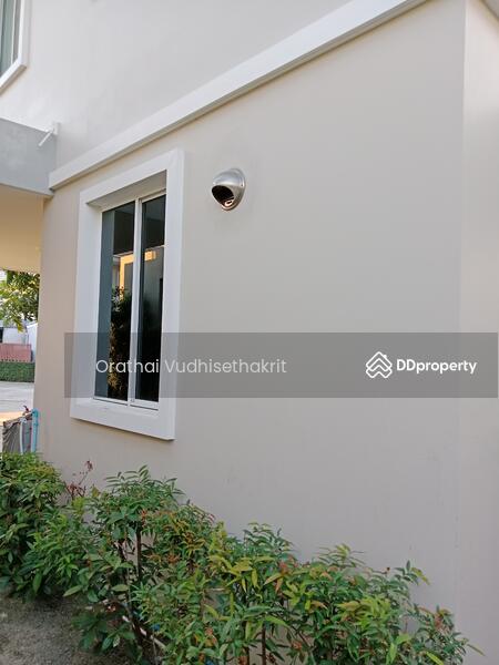 Wall of kitchen with exhaust fan outlet