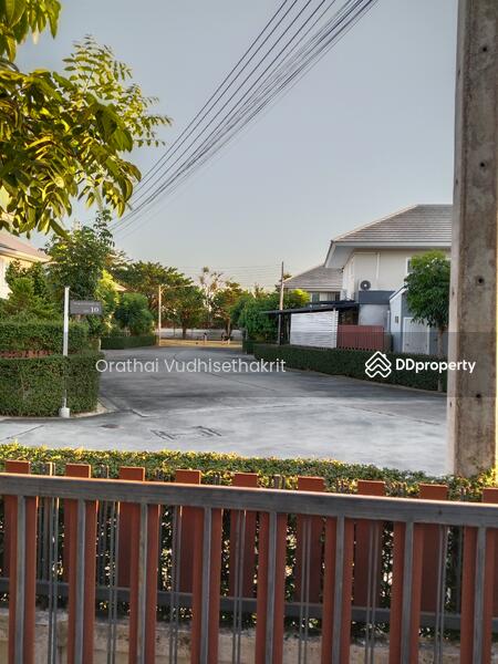 View of village park where swimming pool and fitness room are located