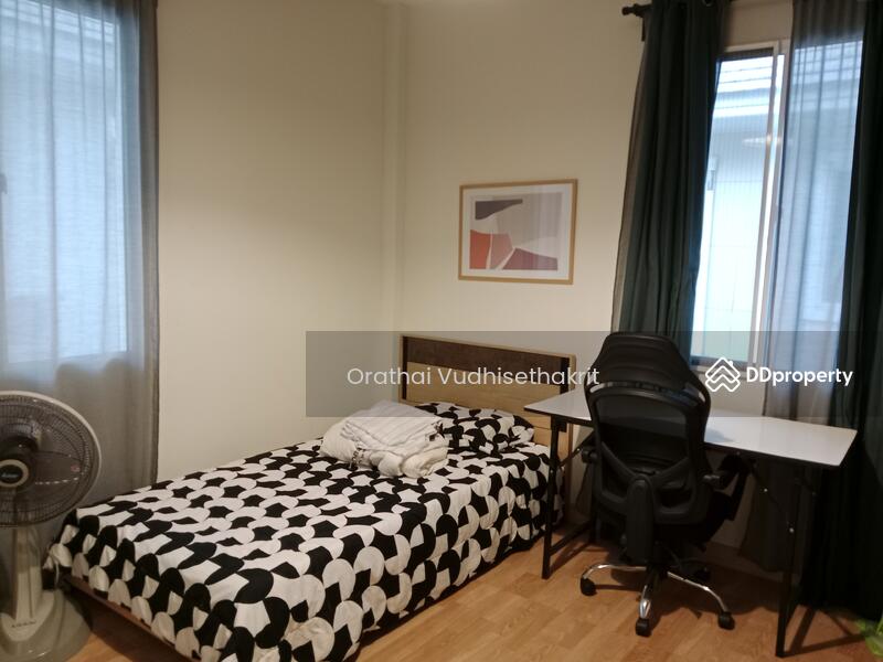 Third bedroom with study table and built-in wardrobe/storage