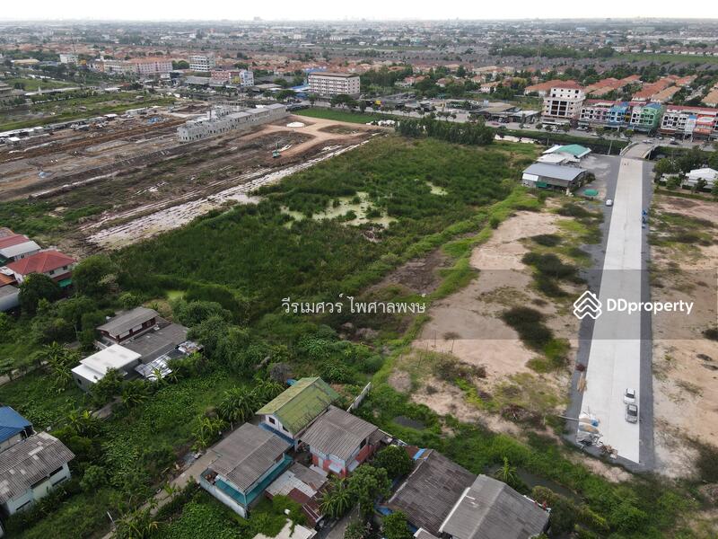 ขายถูก! ที่ดินเลียบคลอง 3 ต.บึงยี่โถ จ.ปทุมธานี (เหมาะสร้างหมู่บ้าน โครงการจัดสรร) 11-1-16 ไร่ 