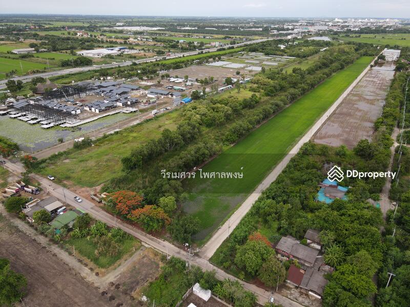 ขายถูกที่สุด! ที่ดิน ถนนสุวินทวงศ์ ข้าง Bamboo Yai –ใกล้ถนนใหญ่ เพียง 150 m. เนื้อที่ 63-1-63 ไร่ 