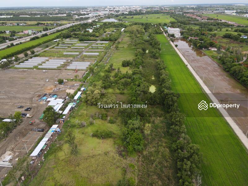 ขายถูกที่สุด! ที่ดิน ถนนสุวินทวงศ์ ข้าง Bamboo Yai –ใกล้ถนนใหญ่ เพียง 150 m. เนื้อที่ 63-1-63 ไร่ 