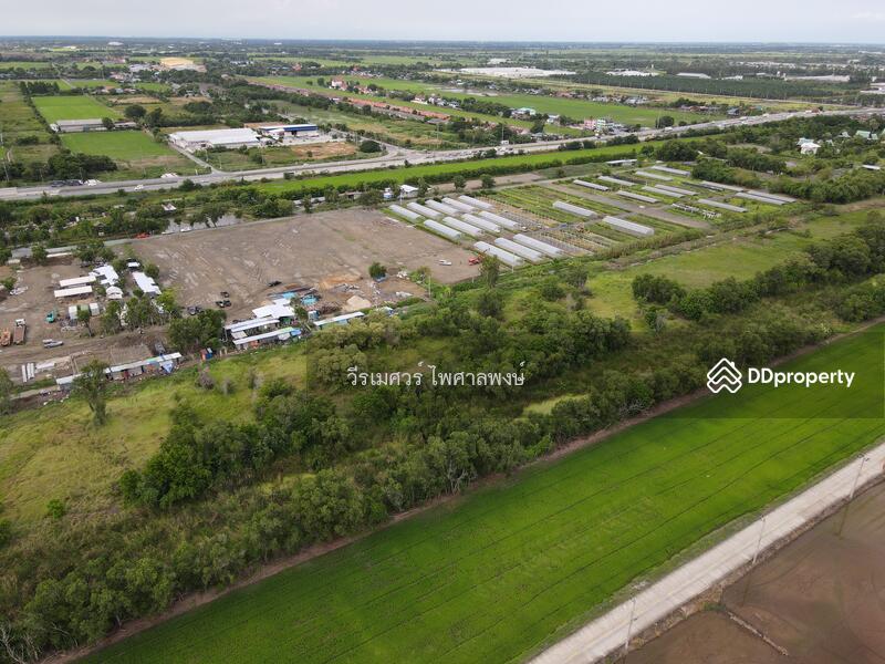 ขายถูกที่สุด! ที่ดิน ถนนสุวินทวงศ์ ข้าง Bamboo Yai –ใกล้ถนนใหญ่ เพียง 150 m. เนื้อที่ 63-1-63 ไร่ 