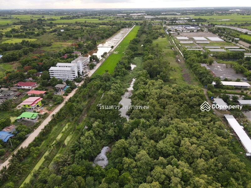 ขายถูกที่สุด! ที่ดิน ถนนสุวินทวงศ์ ข้าง Bamboo Yai –ใกล้ถนนใหญ่ เพียง 150 m. เนื้อที่ 63-1-63 ไร่ 