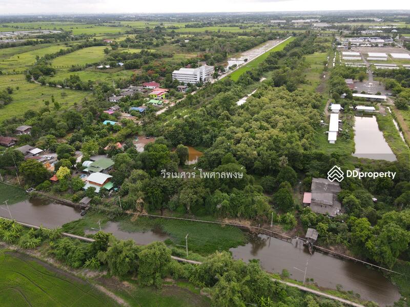 ขายถูกที่สุด! ที่ดิน ถนนสุวินทวงศ์ ข้าง Bamboo Yai –ใกล้ถนนใหญ่ เพียง 150 m. เนื้อที่ 63-1-63 ไร่ 