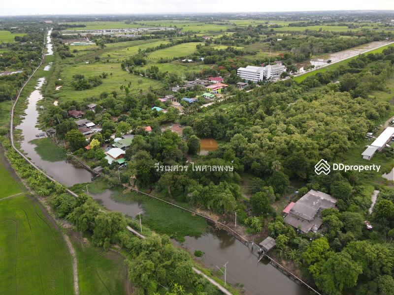 ขายถูกที่สุด! ที่ดิน ถนนสุวินทวงศ์ ข้าง Bamboo Yai –ใกล้ถนนใหญ่ เพียง 150 m. เนื้อที่ 63-1-63 ไร่ 