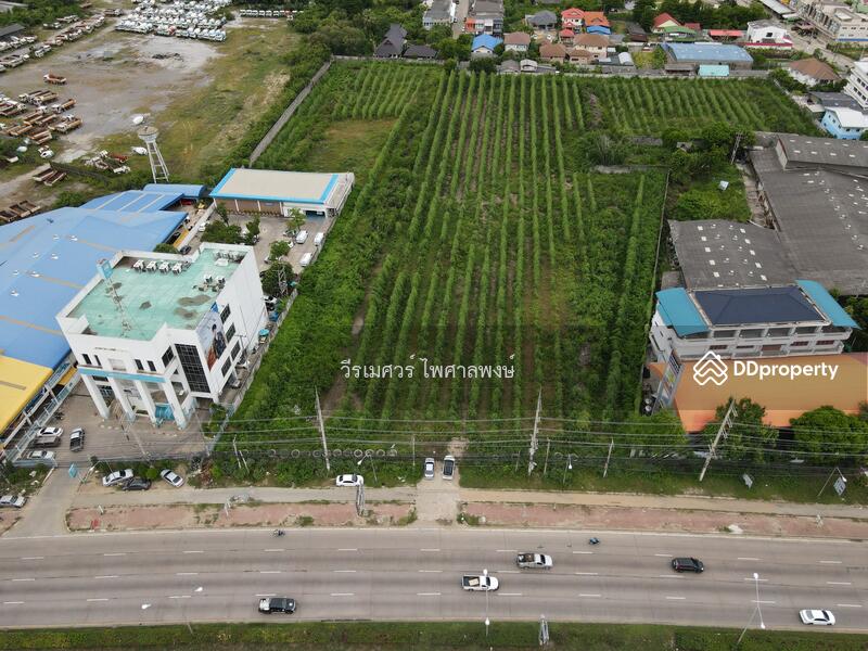 ขายที่ดิน ต.ธรรมศาลา อ.เมืองนครปฐม—ติดถนนเพชรเกษม (เหมาะสร้างหมู่บ้าน โครงการ แนวราบ) 15-1-19 ไร่ 