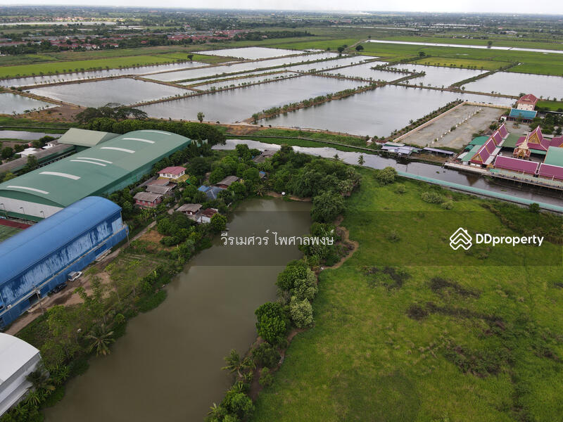 ขายถูก! ที่ดินลาดกระบัง ใกล้สุวรรณภูมิ Airport 8 Km.—ติดถนนกว้าง 6 เลน เนื้อที่ 544-2-98.4 ไร่ 